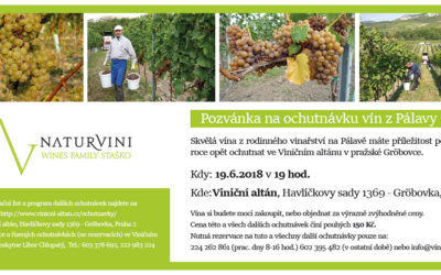 Ochutnávka vín ve Viničním altánu v pražské Gröbovce