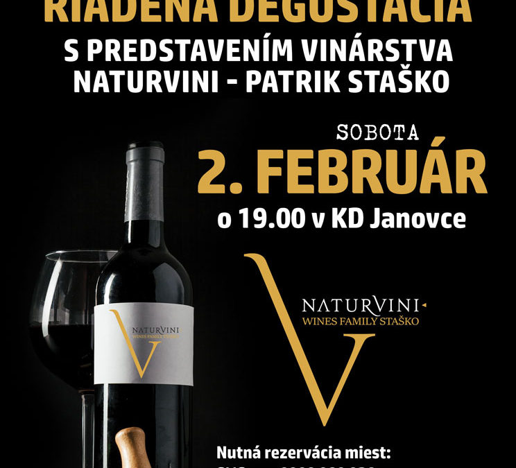 Degustace Janovce 2.2.2019